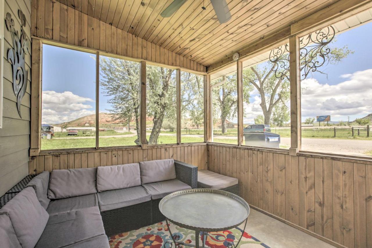 Idyllic Gem Screened Porch, Half Mi To River! Thermopolis Exterior photo